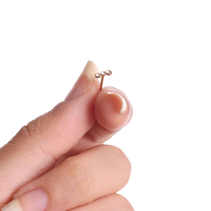 پیرسینگ بینی زنانه پایتخت مدل PS443_A پیرسینگ بینی زنانه پایتخت مدل PS443_A