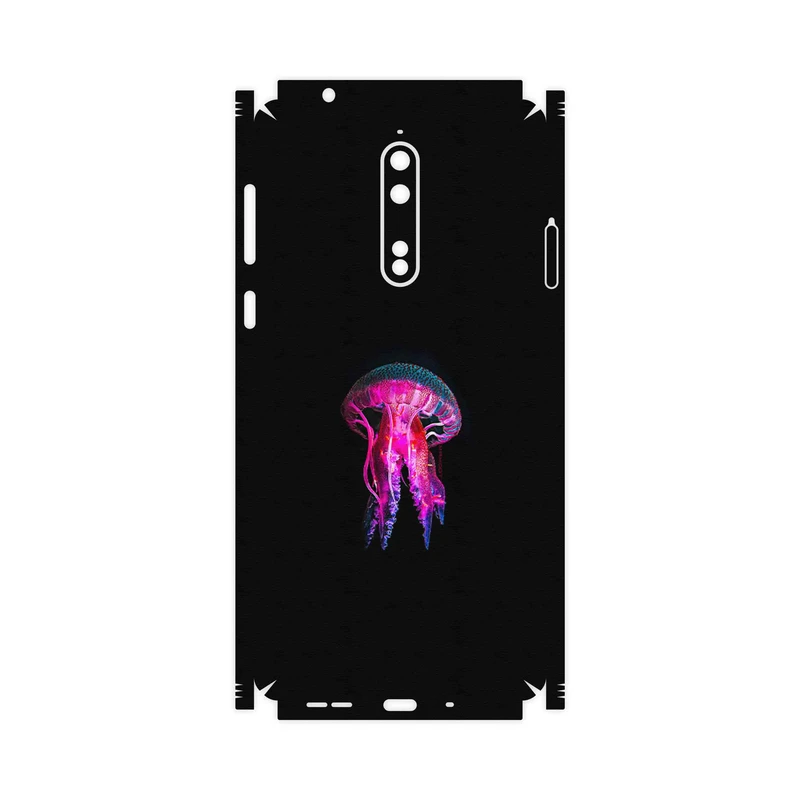 برچسب پوششی ماهوت مدل jellyfish-FullSkin مناسب برای گوشی موبایل نوکیا 8
