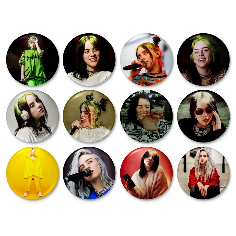 پیکسل خندالو طرح بیلی ایلیش کد 151 مجموعه 12 عددی