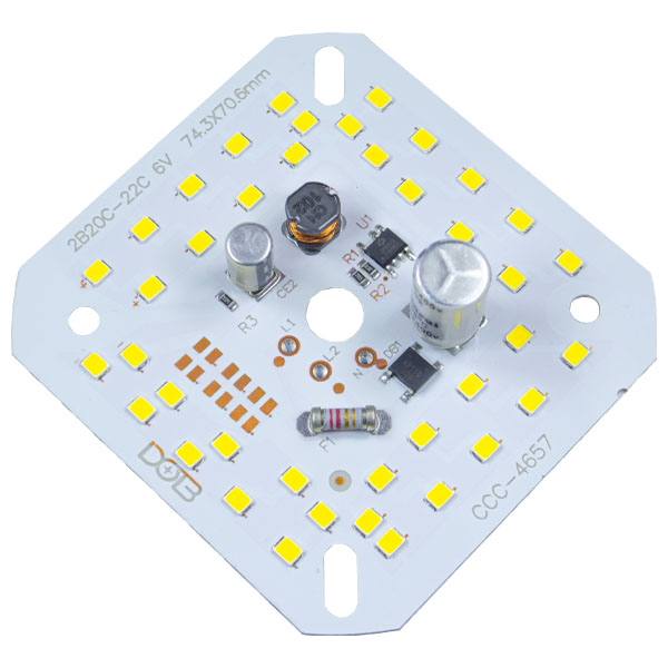 چیپ لامپ ال ای دی 40 وات مدل خازندار بسته 2 عددی