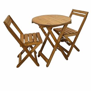 نقد و بررسی میز و صندلی ناهارخوری دو نفره مدل تاشو توسط خریداران