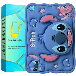 کاور قاب گارد طرح استیچ مدل TABGS20 مناسب برای تبلت سامسونگ Galaxy Tab T290 / Galaxy Tab T295 / Galaxy Tab A 8.0 2019