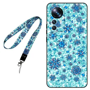 Megafone Snow Flake 0014 Cover For Xiaomi 12 Pro Mobile Neckband 