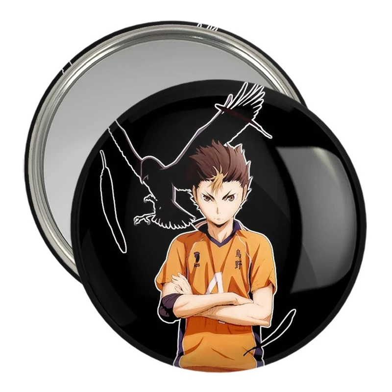 آینه جیبی خندالو مدل یو نیشینویا انیمه آبشار سرنوشت هایکیو کاگیاما  کد 10095