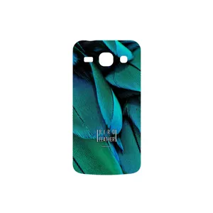 MAHOOT Green Feather Cover Sticker for Samsung Galaxy STAR PLUS 2