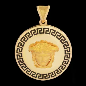 آویز گردنبند طلا 18 عیار زنانه طلای مستجابی کد V57