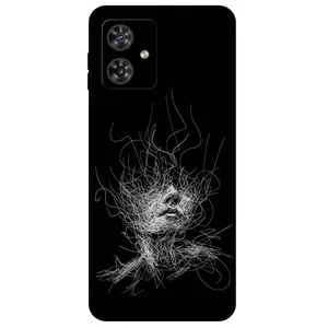 Megafone Face Sketch 7423 Cover For Motorola Moto G54 5G