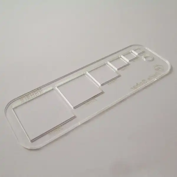 شابلون پارلا گوهر طرح مربع کد 5027