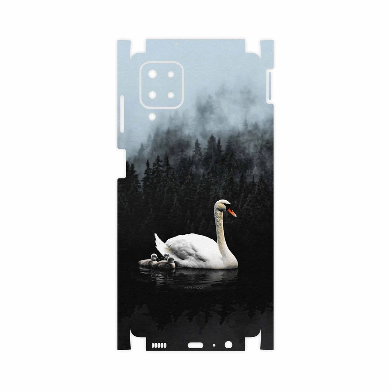 برچسب پوششی ماهوت مدل Swan-Lake-FullSkin مناسب برای گوشی موبایل سامسونگ Galaxy M12