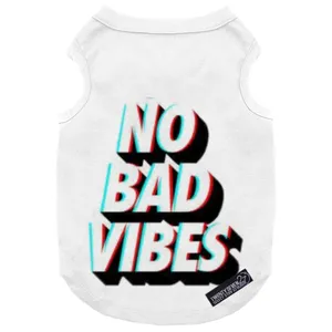لباس سگ و گربه 27 طرح No Bad Vibes کد MH791 سایز S