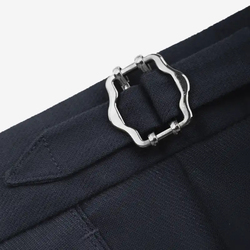 شلوار مردانه کروم مدل شلوار پارچه ای سگک دار 2412508