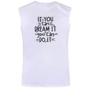 تاپ مردانه مدل MOTIVATIVE TEXT کد B547 رنگ سفید