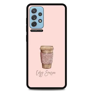 AKAM AMC-WSGA72-COFFEE-20 Cover For Samsung Galaxy A72