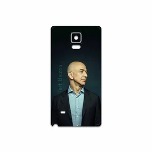 MAHOOT Jeff Bezos Cover Sticker for Samsung Galaxy Note 4