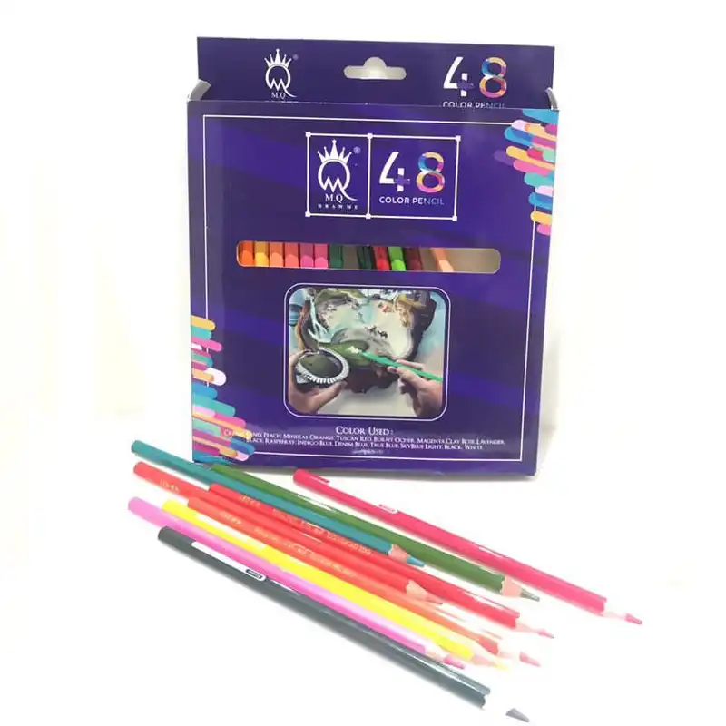 مداد رنگی 48 رنگ ام کیو مدل 00048G