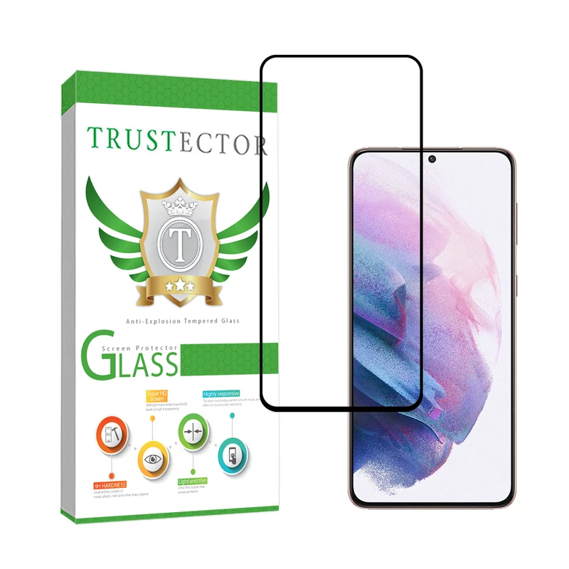 محافظ صفحه نمایش سرامیکی تراستکتور مدل CRMSNWTR مناسب برای گوشی موبایل سامسونگ Galaxy S21 Plus 5G