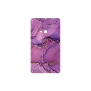 MAHOOT Purple Marble Cover Sticker for Nokia Lumia 625