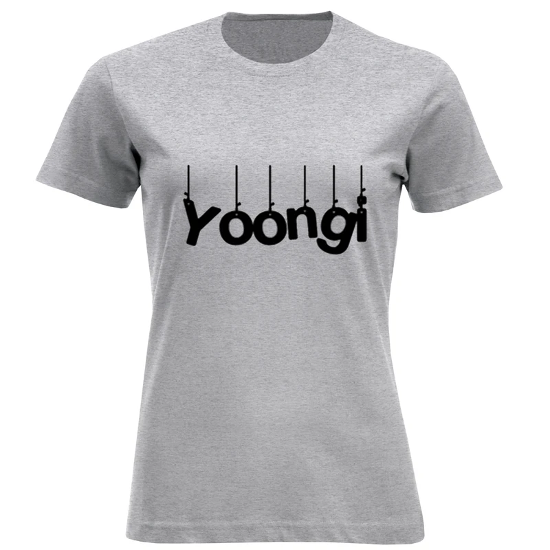 تی شرت آستین کوتاه زنانه مدل D902 Yoongi