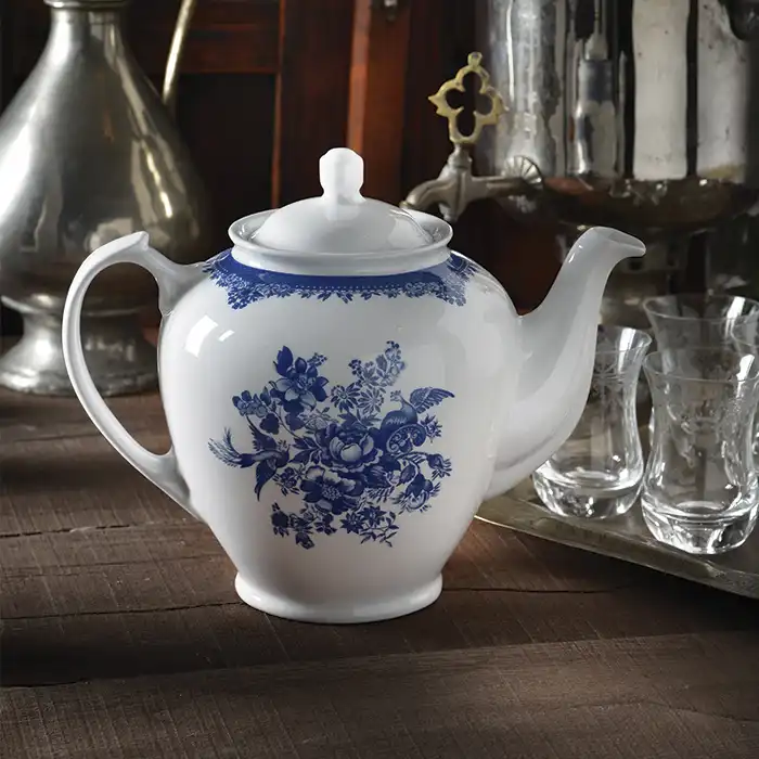 قوری چینی زرین ایران مدل 2 florance