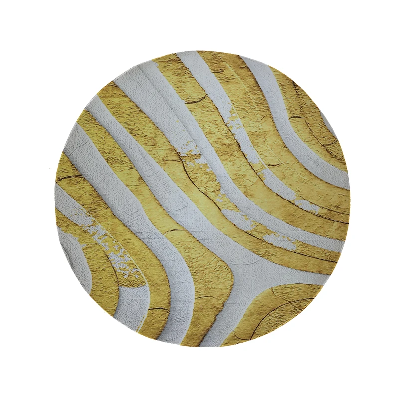 پادری مدل دایره طرح کلاسیک کد 8904 سایز 90 × 90 سانتی متر 