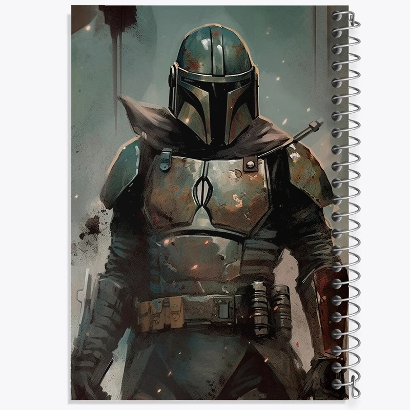 دفتر مشق 50 برگ خندالو طرح جنگ ستارگان (Star Wars) کد F500