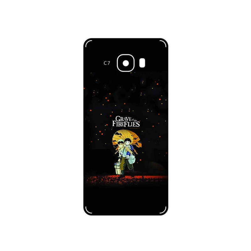 برچسب پوششی ماهوت مدل Grave of the Fireflies مناسب برای گوشی موبایل سامسونگ Galaxy C7