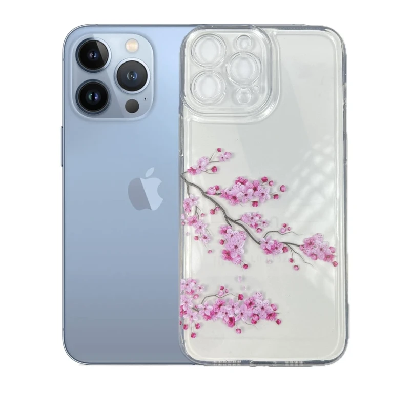 کاور طرح شکوفه گیلاس مناسب برای گوشی موبایل اپل iPhone 13 Pro Max