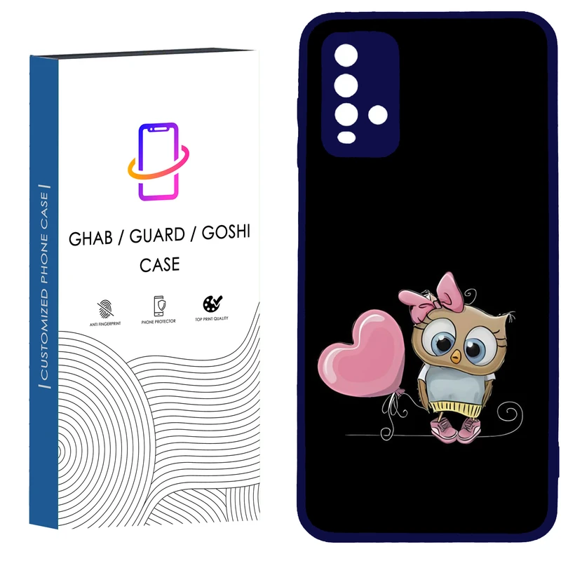 کاور قاب گارد گوشی طرح دخترانه کد - TPU - BN مناسب برای گوشی موبایل  شیائومی Redmi Note 9 4G / Redmi 9T