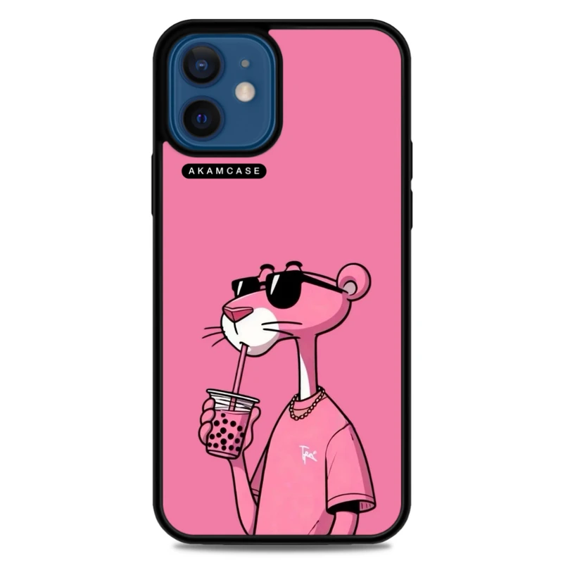 کاور آکام مدل AMC-WA12M-PINK PANTHER12 مناسب برای گوشی موبایل اپل iPhone 12 Mini
