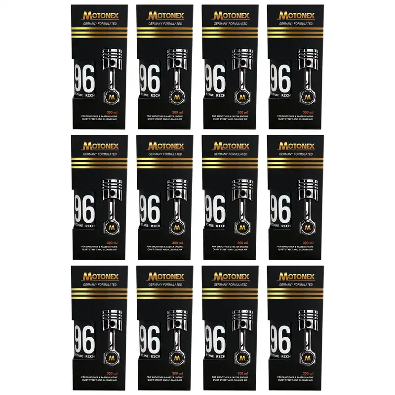 اکتان بوستر و مکمل سوخت موتونکس مدل SUPER 96 حجم 300 میلی لیتر بسته 12 عددی