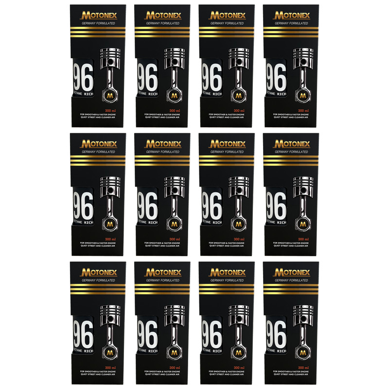 اکتان بوستر و مکمل سوخت موتونکس مدل SUPER 96 حجم 300 میلی لیتر بسته 12 عددی