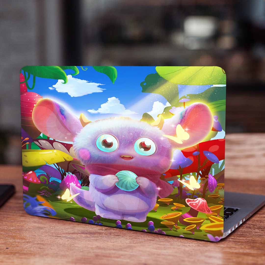 استیکر لپ تاپ طرح نقاشی فانتزی  کد P-1530 مناسب برای لپ تاپ 15 تا 17 اینچ