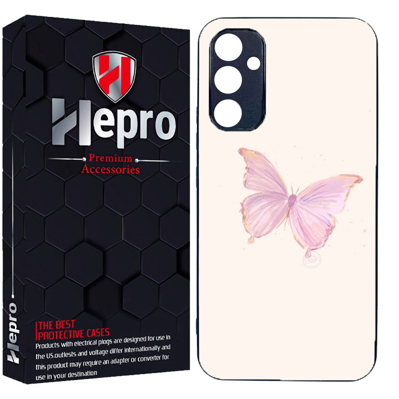 کاور هپرو طرح پروانه کد Dimo-336 مناسب برای گوشی موبایل سامسونگ Galaxy A25