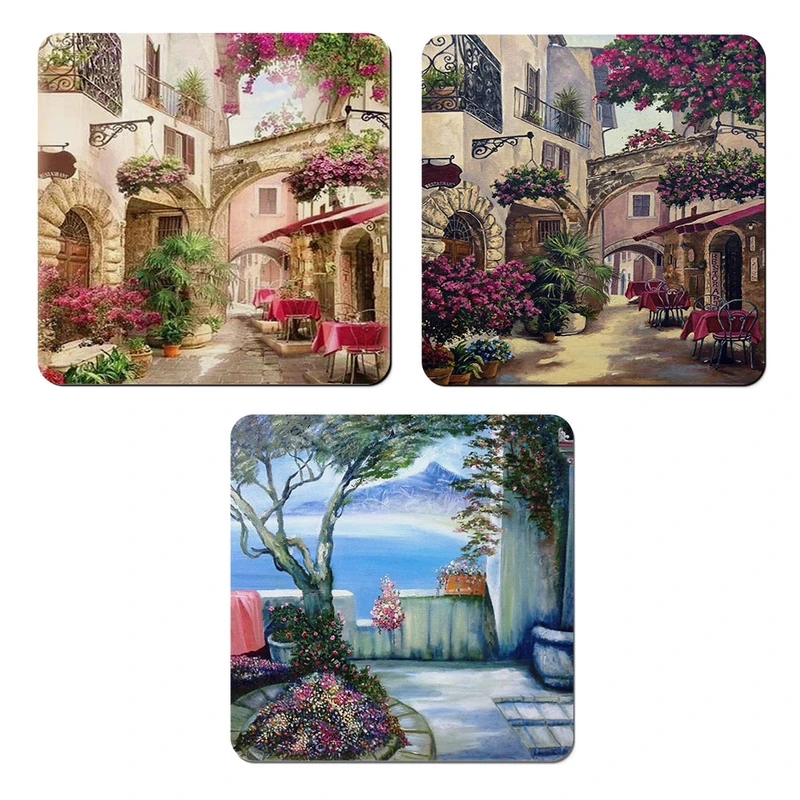 مگنت صباطرح مدل دهکده توریستی کد M1310 مجموعه 3 عددی