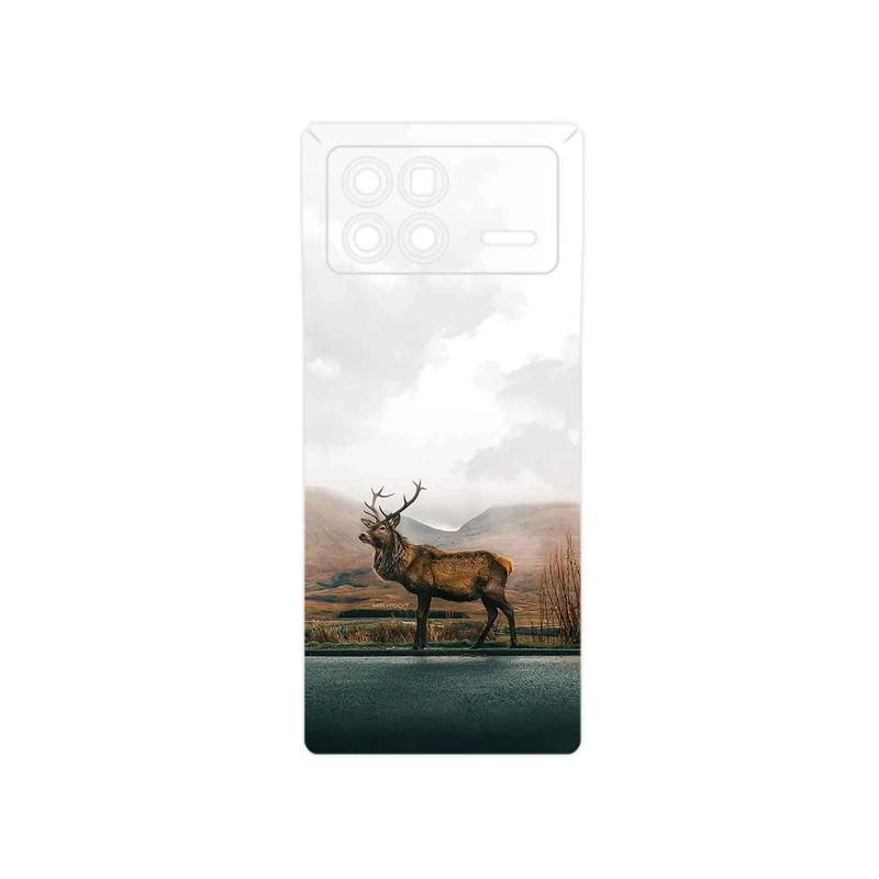 برچسب پوششی ماهوت مدل Horned_Deer مناسب برای گوشی موبایل شیائومی Mix Fold 3