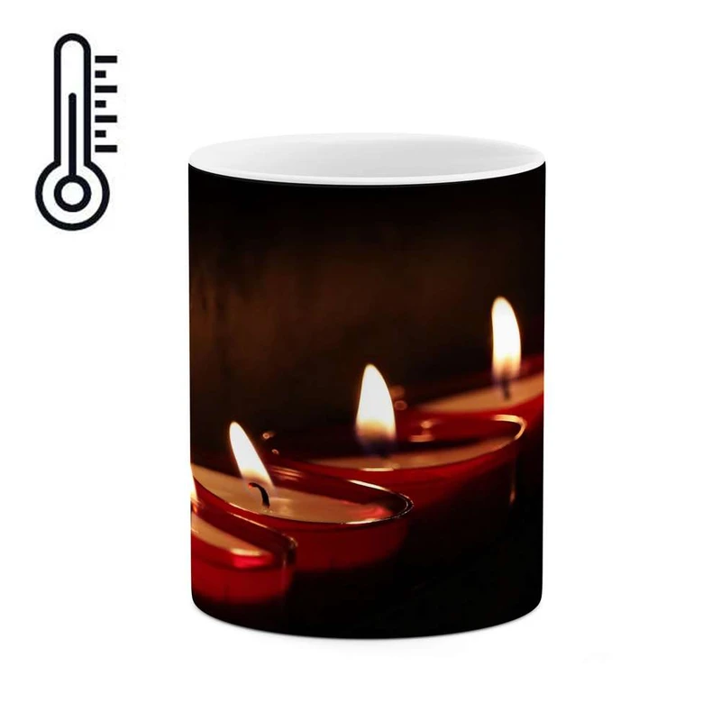 ماگ حرارتی کاکتی مدل شمع کد mgh16603