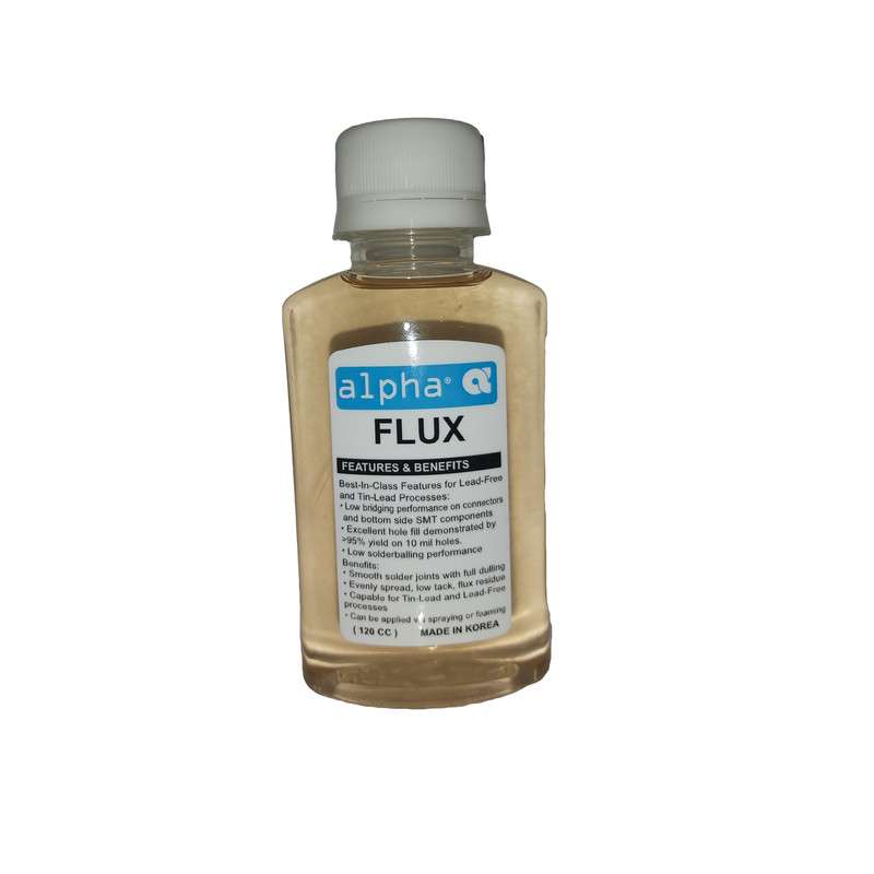 مایع فلاکس آلفا مدل ECORA حجم 120 میلی لیتر