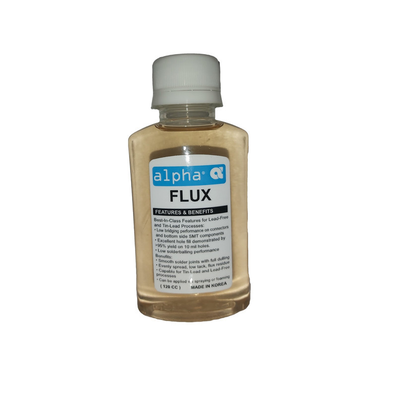 مایع فلاکس آلفا مدل ECORA حجم 120 میلی لیتر