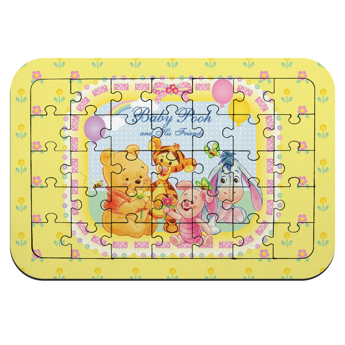 پازل 35 تکه طرح وینی د پو و دوستان مدل NI1581 