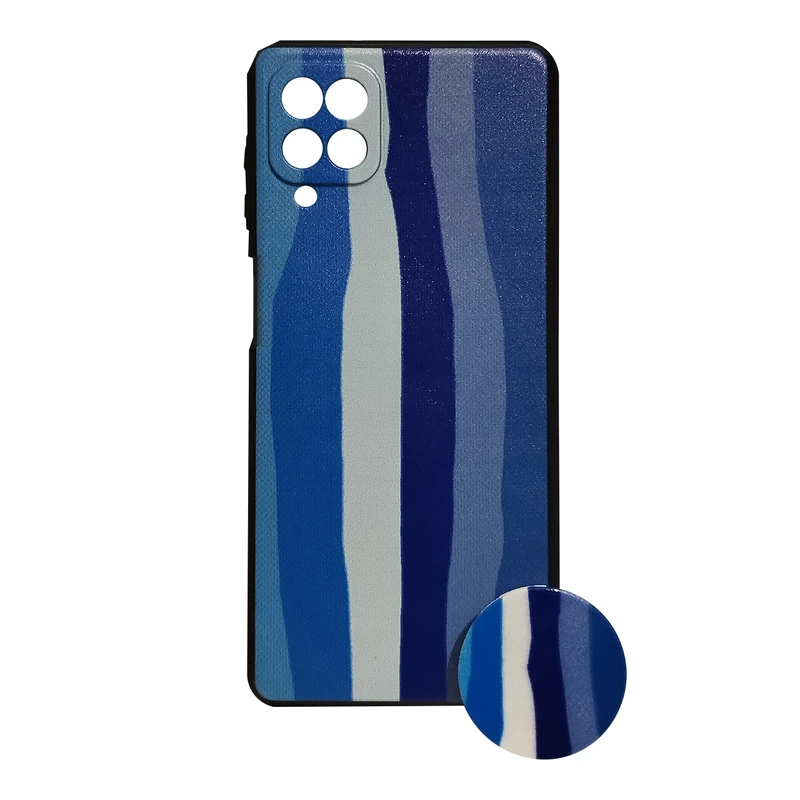 کاور مدل 1786 مناسب برای گوشی موبایل سامسونگ Galaxy A12 به همراه پایه نگهدارنده