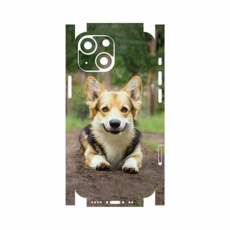 برچسب پوششی ماهوت مدل Dog-2-FullSkin مناسب برای گوشی موبایل اپل iPhone 13 Mini