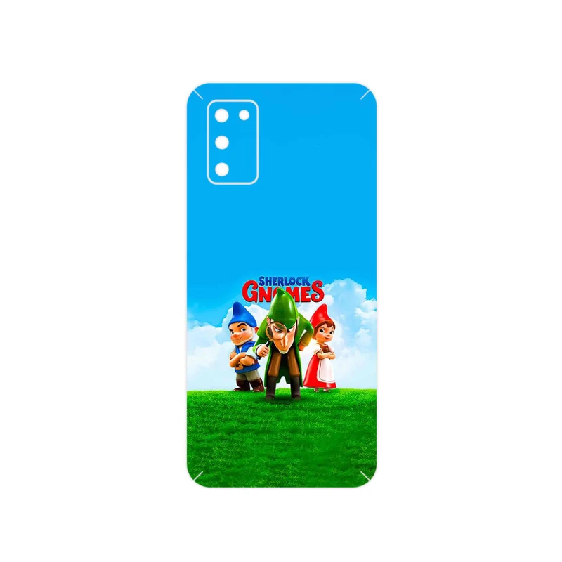 برچسب پوششی ماهوت مدل Sherlock Gnomes مناسب برای گوشی موبایل سامسونگ Galaxy A03S
