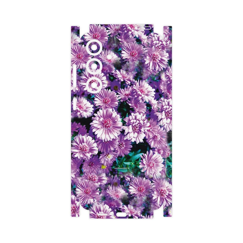 برچسب پوششی ماهوت مدل Purple_Flower-FullSkin مناسب برای گوشی موبایل سامسونگ Galaxy S24 FE