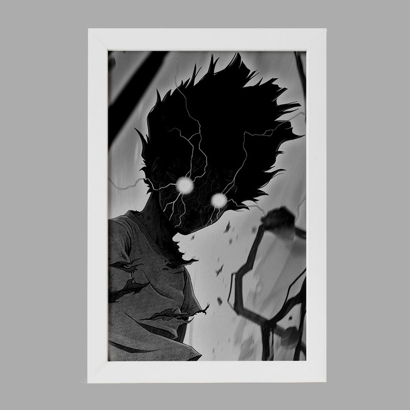تابلو خندالو مدل ریتسو انیمه موب سایکو Mob Psycho 100 کد 24457