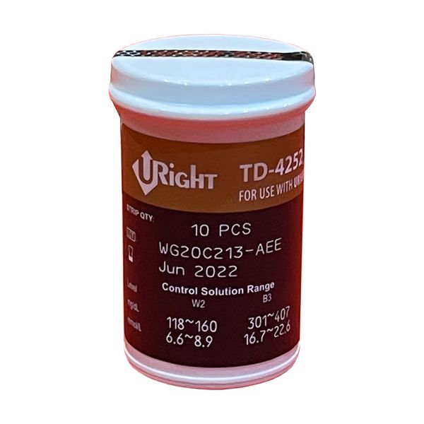نوار تست قند خون یورایت مدل TD_4252 بسته 50 عددی نوار تست قند خون یورایت مدل TD_4252 بسته 50 عددی