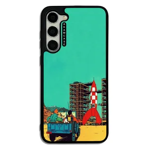 AKAM AMC-WSGS23P-TINTIN-17 Cover For Samsung Galaxy S23 Plus
