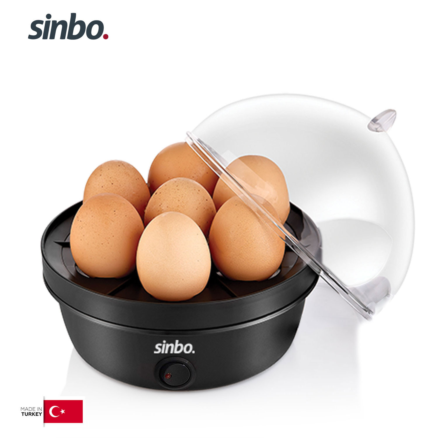 تخم مرغ پز سینبو مدل NEW SEB-5803 تخم مرغ پز سینبو مدل NEW SEB-5803