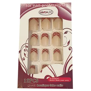 ناخن مصنوعی اوستو مکس مدل N.25 بسته 12 عددی