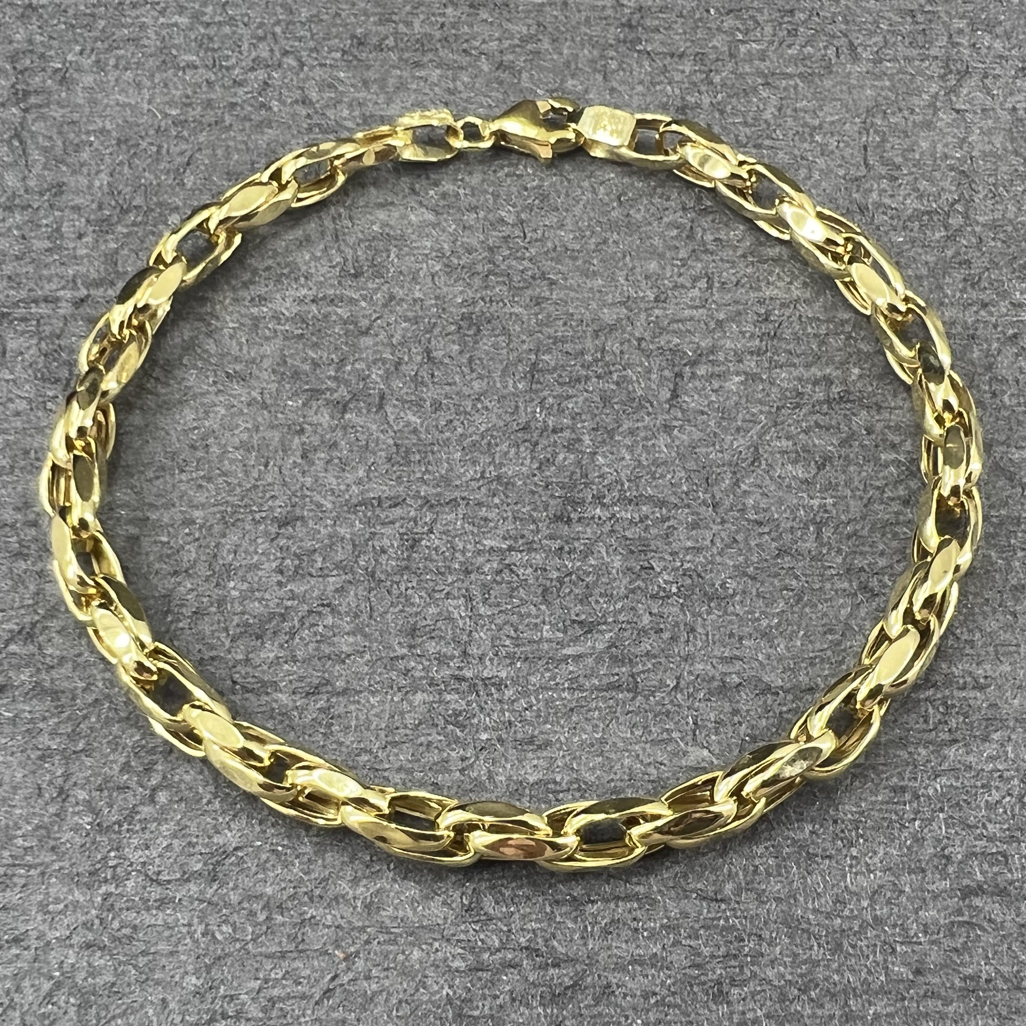 دستبند طلا 18 عیار زنانه دوست خوب مدل dk162