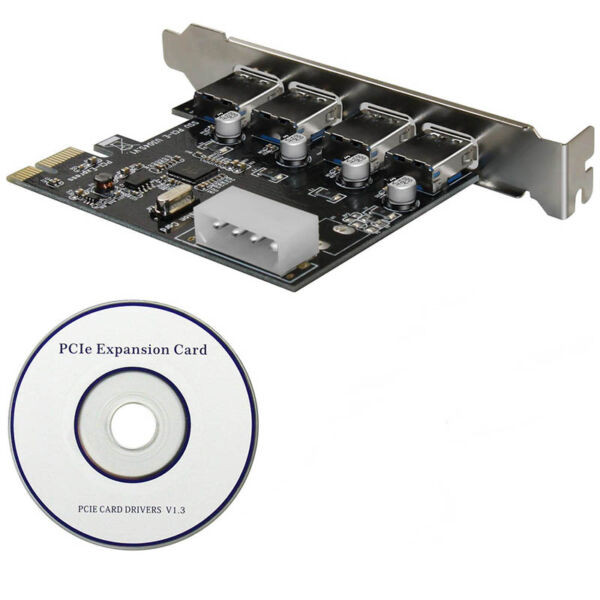 کارت USB.3 چهار پورت PCI مدل 5855